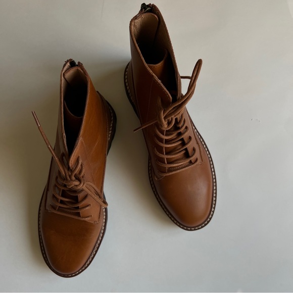 Madewell The Citywalk Lugsole Lace-Up Boot in Leather - Picture 4 of 9